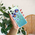 Pansies flowers Transparent Silicon Case For OnePlus Nord CE 2 Lite
