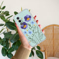 Pansies flowers Anti Yellow Case For OnePlus Nord CE 4 5G