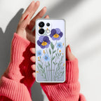 Pansies flowers Anti Yellow Case For Oppo K13 5G