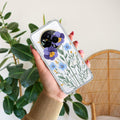 Pansies flowers Transparent Silicon Case For Realme 9 Pro 5G