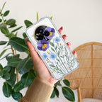 Pansies flowers Anti Yelllow Case For Realme 14 Pro 5G