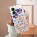Pansies flowers Anti Yellow Case For Realme 15 Pro 5G