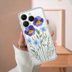 Pansies flowers Anti Yellow Case For Realme 15T 5G