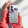 Pansies flowers Anti Yelllow Case For Realme P3 5G