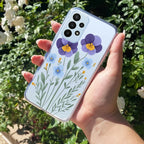 Pansies flowers Anti Yellow Case For Samsung Galaxy A33