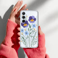 Pansies flowers Anti Yellow Case For Samsung Galaxy A05s 5G