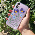 Pansies flowers Anti Yellow Case For Samsung Galaxy M13 5G