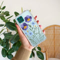 Pansies flowers Anti Yellow Case For Samsung Galaxy M53