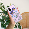 Pansies flowers Anti Yellow Case For Samsung Galaxy S20 FE