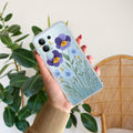 Pansies flowers Transparent Silicon Case For Vivo T4x 5G