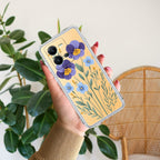 Pansies flowers Anti Yellow Case For Vivo V25