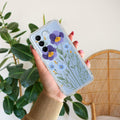 Pansies flowers Anti Yellow Case For Vivo V27 Pro 5G