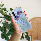 Pansies flowers Anti Yellow Case For Vivo V27 Pro 5G