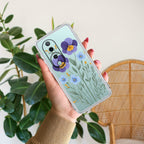 Pansies flowers Anti Yellow Case For Vivo V40 5G