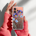Pansies flowers Anti Yellow Case For Vivo V70 5G