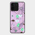 Peach Flower Glass Phone Cover for Iqoo Z9 5G
