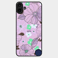Peach Flower Glass Phone Cover for Nothing Cmf Phone 1