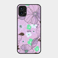Peach Flower Glass Phone Cover for Nothing Phone 1