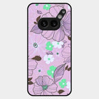 Peach Flower Glass Phone Cover for Nothing Phone 2A Plus