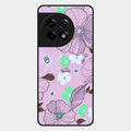 Peach Flower Glass Phone Cover for Oneplus 11R 5G