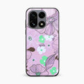 Peach Flower Glass Phone Cover for OnePlus 15 5G