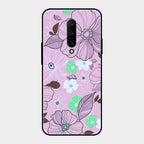 Peach Flower Glass Phone Cover for Oneplus 7 Pro