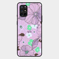 Peach Flower Glass Phone Cover for Oneplus 8T