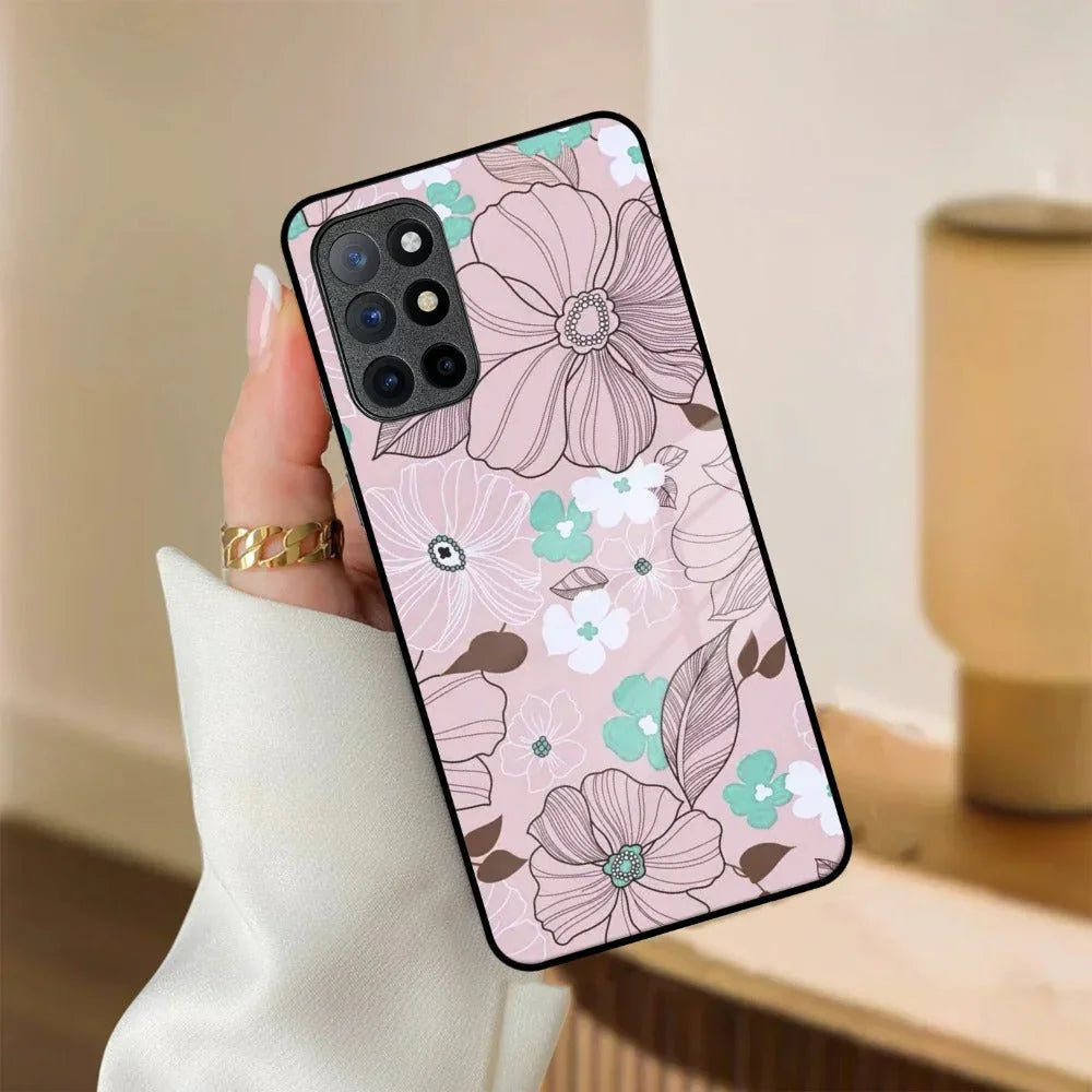 Peach Flower Glass Phone Cover for OnePlus - ShopOnCliQ
