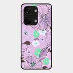 Peach Flower Glass Phone Cover for Oneplus Nord 3 5G