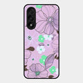 Peach Flower Glass Phone Cover for Oneplus Nord 5 5G