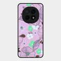 Peach Flower Glass Phone Cover for Oppo F29 Pro 5G