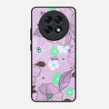 Peach Flower Glass Phone Cover for Oppo F31 Pro Plus 5G