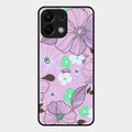 Peach Flower Glass Phone Cover for Oppo K13 5G