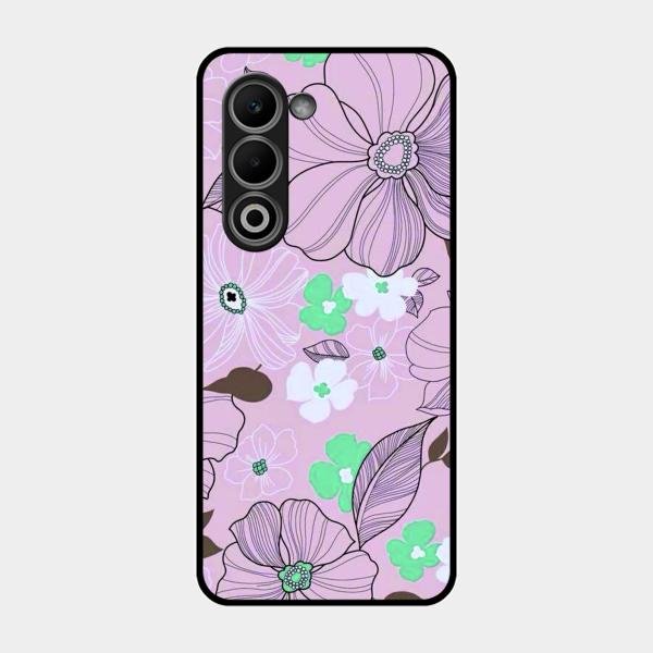 Peach Flower Glass Phone Cover for Oppo K13X 5G
