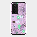 Peach Flower Glass Phone Cover for Oppo Reno 12 Pro 5G