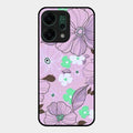 Peach Flower Glass Phone Cover for Oppo Reno 14 5G