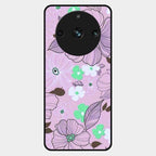 Peach Flower Glass Phone Cover for Realme 11 Pro Plus 5G