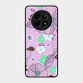 Peach Flower Glass Phone Cover for Realme 12 5G