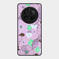 Peach Flower Glass Phone Cover for Realme 12 Pro Plus 5G