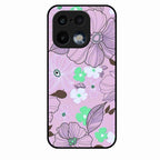 Peach Flower Glass Phone Cover for Realme 16 Pro 5G