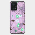 Peach Flower Glass Phone Cover for Realme 9 Pro 5G