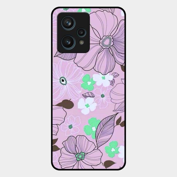 Peach Flower Glass Phone Cover for Realme 9 Pro Plus 5G