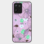 Peach Flower Glass Phone Cover for Realme C35