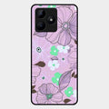 Peach Flower Glass Phone Cover for Realme C53