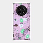 Peach Flower Glass Phone Cover for Realme C65 5G