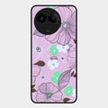 Peach Flower Glass Phone Cover for Realme C67 5G