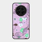 Peach Flower Glass Phone Cover for Realme Narzo 70 Pro 5G