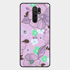 Peach Flower Glass Phone Cover for Redmi 9 Prime