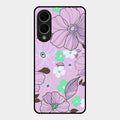 Peach Flower Glass Phone Cover for Samsung Galaxy S25 Edge 5G