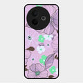 Peach Flower Glass Phone Cover for Vivo Y39 5G